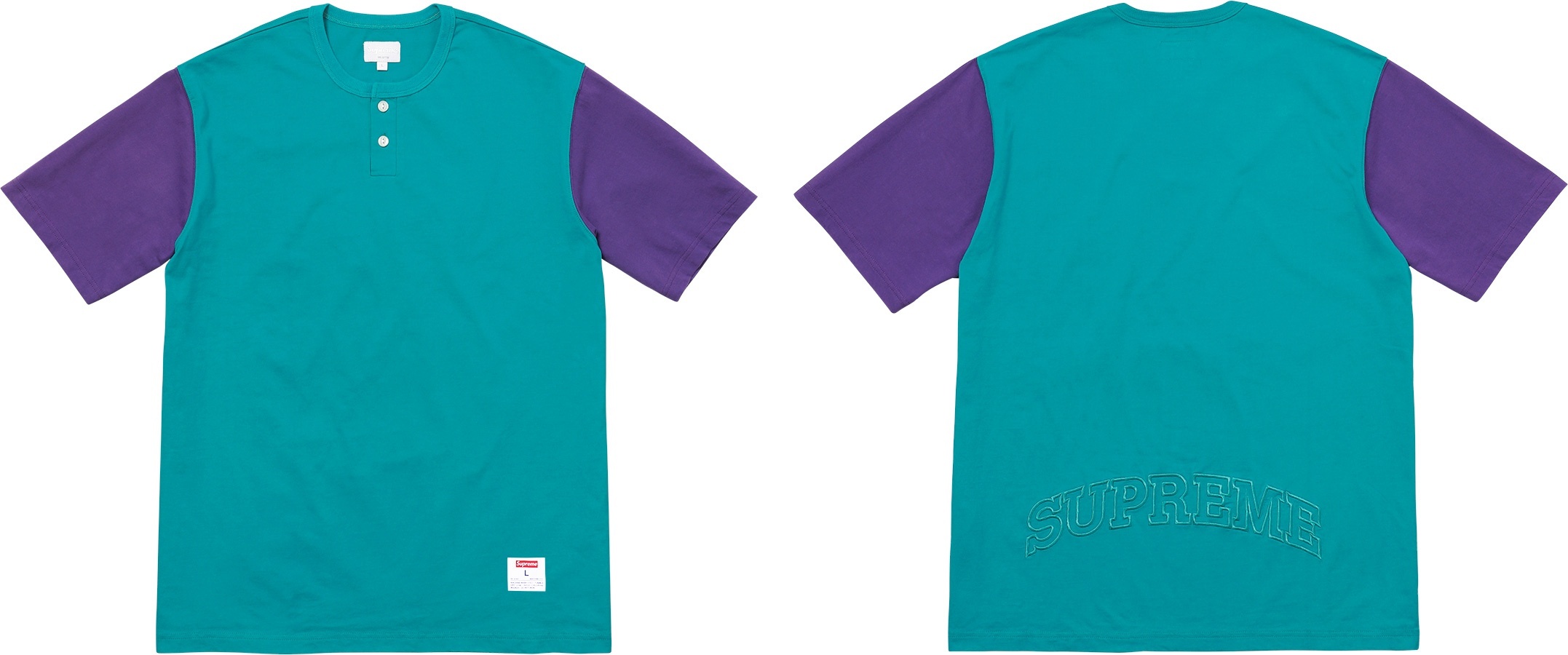2-Tone S/S Henley view 7